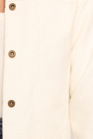 Sandy Boucle Jacket – White