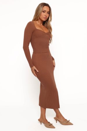 Scalli Skirt – Cognac