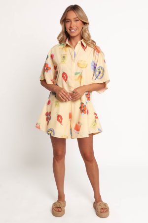 Sebastian Romper – Pasta Print