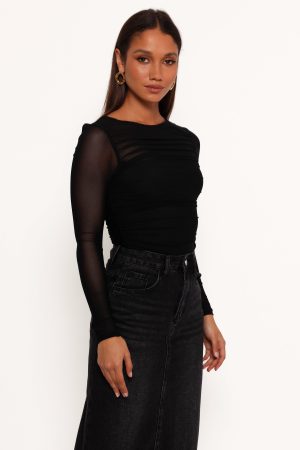 Selina Top – Black