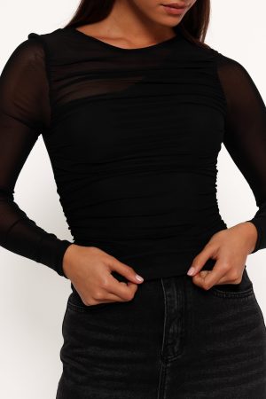 Selina Top – Black
