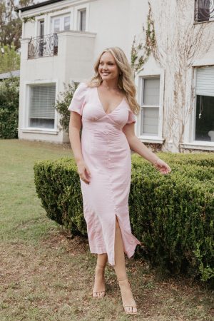 Seraphina Maxi Dress – Pink