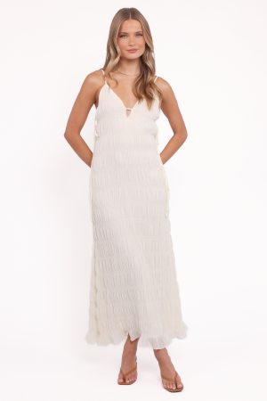 Seraphine Midi Dress – Cream