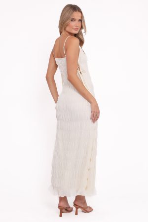 Seraphine Midi Dress – Cream