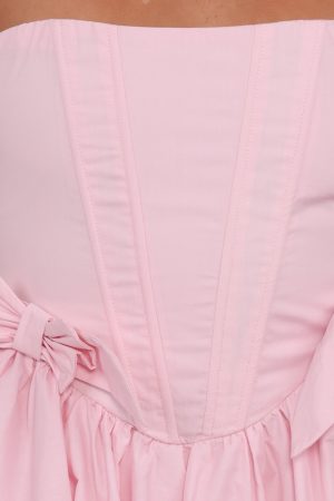 Seren Midi Dress – Pink