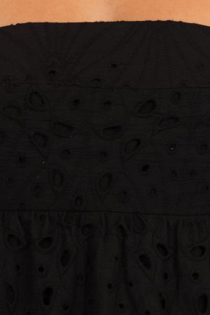 Sevara Midi Dress – Black