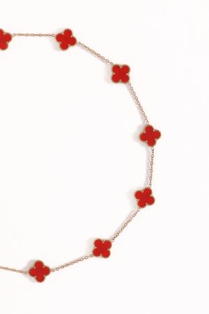Shae Necklace – Red
