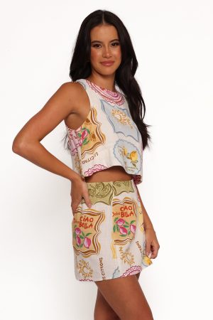 Siena Wrap Mini Skirt – Bella