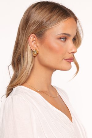 Sinclair Earrings – Gold