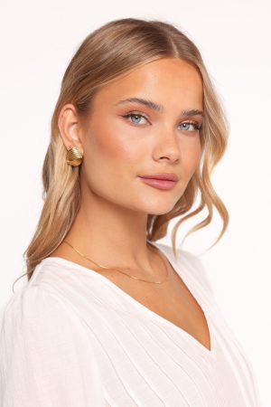 Sinclair Earrings – Gold