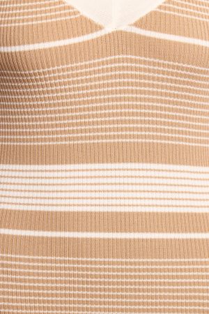 Singa Knit Midi Dress – Light Taupe