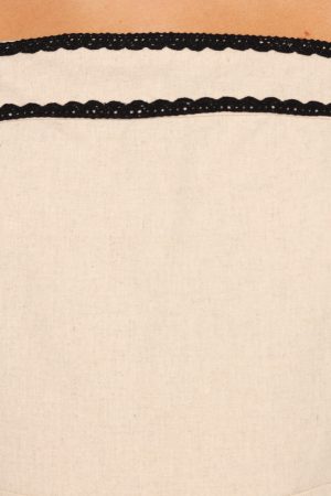 Sofia Romper – Oatmeal