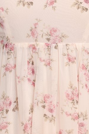 Sonnet Maxi Dress – Pink Floral