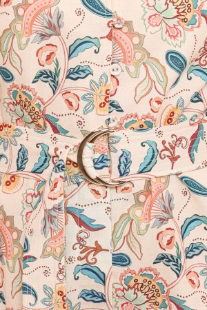 Soul Belted Romper – Paisley