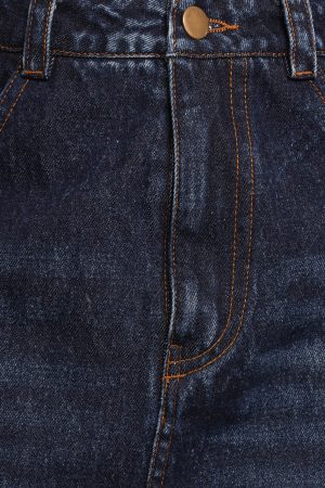 Starcie Denim Midi Skirt – Medium Denim