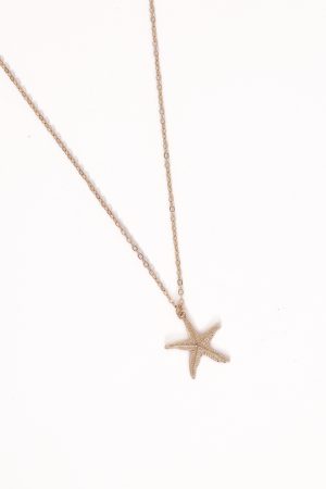 Starfish Necklace – Gold