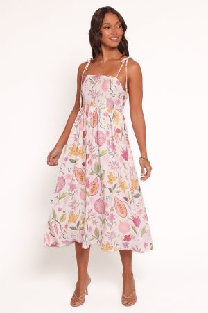 Stazie Midi Dress – Garden Floral