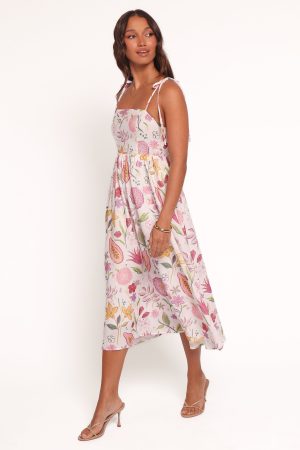Stazie Midi Dress – Garden Floral