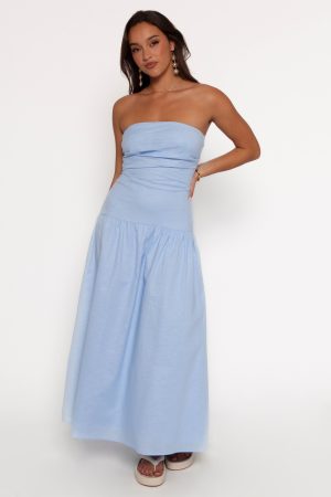 Stella Maxi Dress – Cornflower