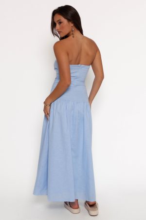 Stella Maxi Dress – Cornflower