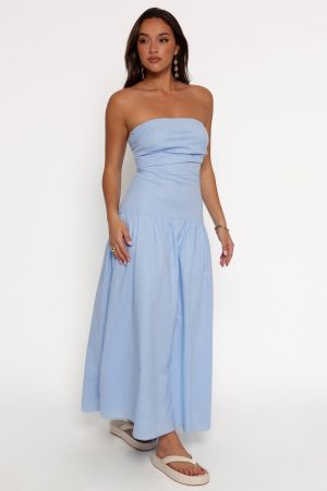 Stella Maxi Dress – Cornflower