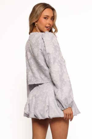 Stevie Two Piece Set – Dusty Blue