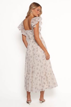 Talia Maxi Dress – Cream Multi Floral