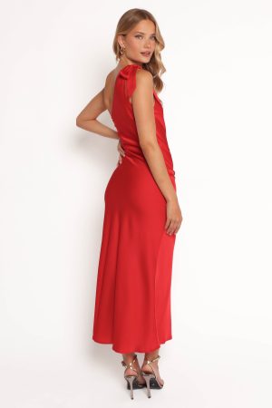 Tatiana Maxi Dress – Red