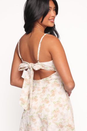 Teah Midi Dress – Pink Floral