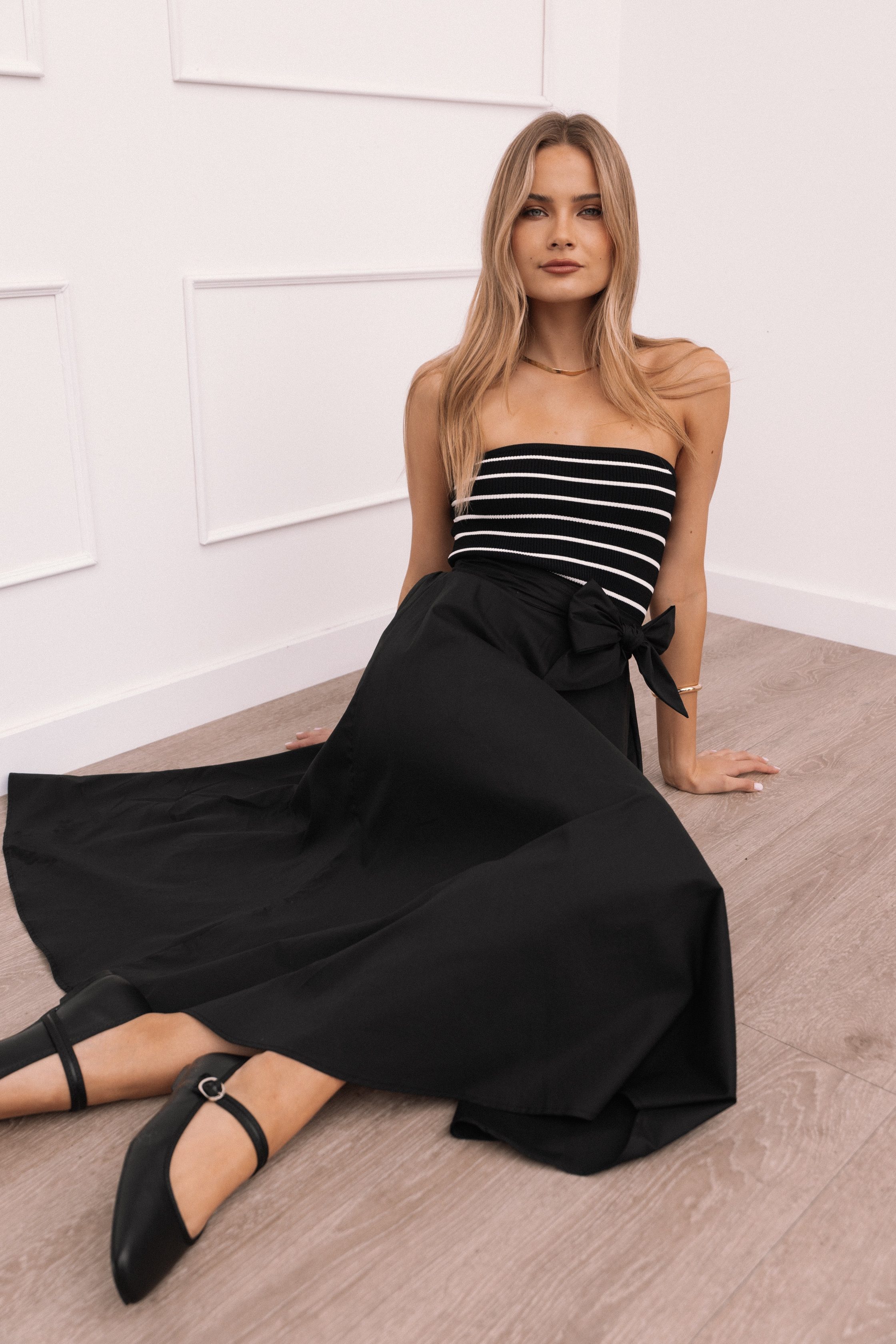 TeganKnitTop-BlackStripe_AlessandraMidiSkirt-Black4-6