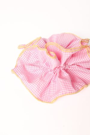 Tegan Scrunchie – Pink/Orange