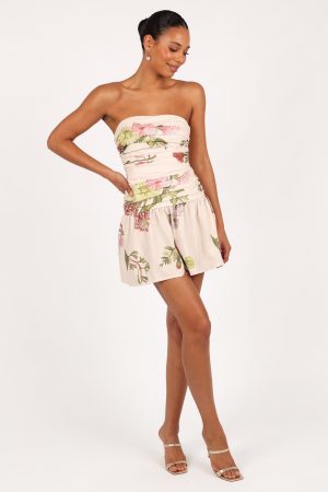 Tiff Strapless Mini – Native Flora