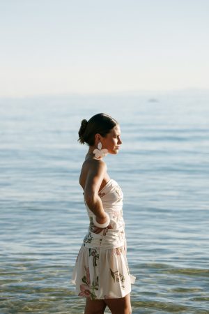 Tiff Strapless Mini – Native Flora