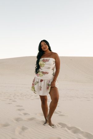 Tiff Strapless Mini – Native Flora