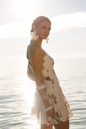 Tiff Strapless Mini – Native Flora