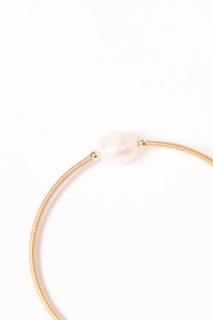 Tilda Bracelet – Gold/Pearl