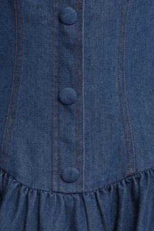 Tiziana Mini Dress – Indigo Denim