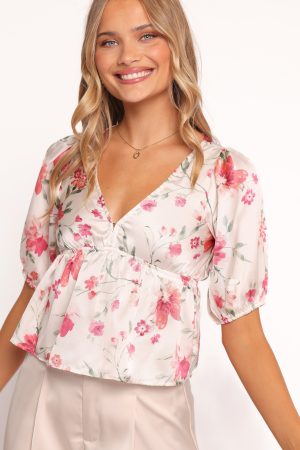 Tove Top – Cameo Floral