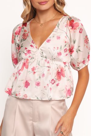 Tove Top – Cameo Floral