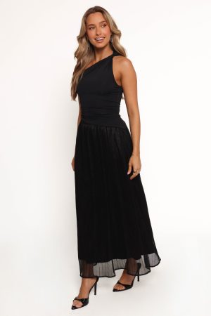 Tricia Maxi Skirt – Black