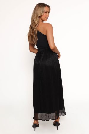 Tricia Maxi Skirt – Black