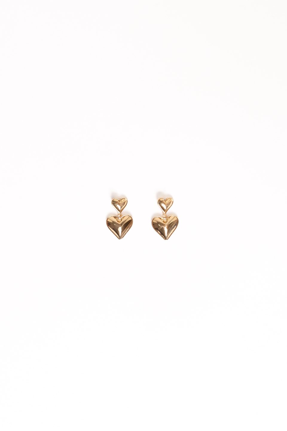 Mariana Heart Earrings - Gold