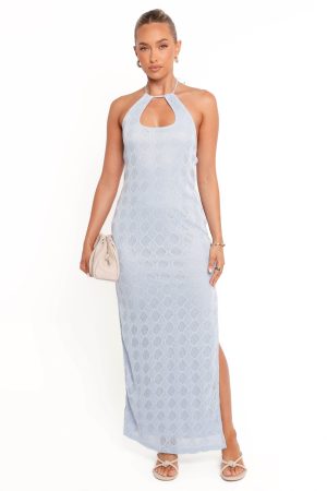 Sonia Maxi Dress – Blue