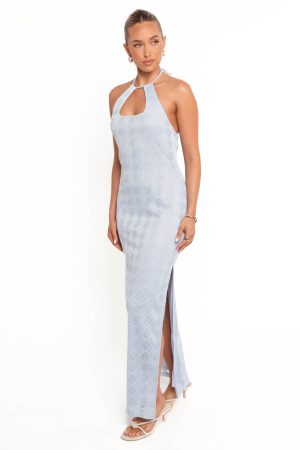 Sonia Maxi Dress – Blue