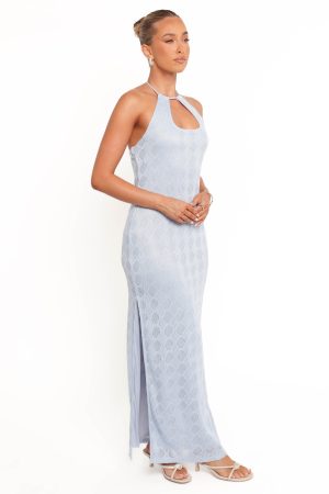 Sonia Maxi Dress – Blue