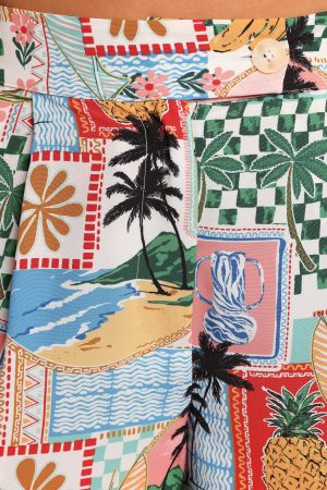 Valeria Pants – Off White Multi