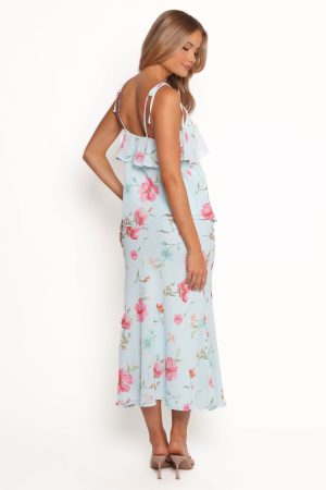 Valeria Skirt Set – Blue Floral