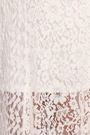 Varia Lace Maxi Dress – White