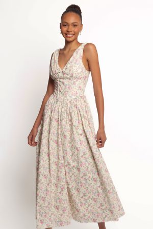 Veda Maxi Dress – Pink
