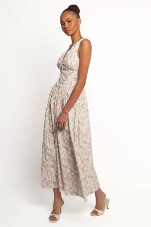 Veda Maxi Dress – Pink